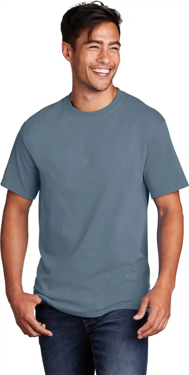 Port &amp; Company Pc54 Core Cotton Tee Stnwshdbl