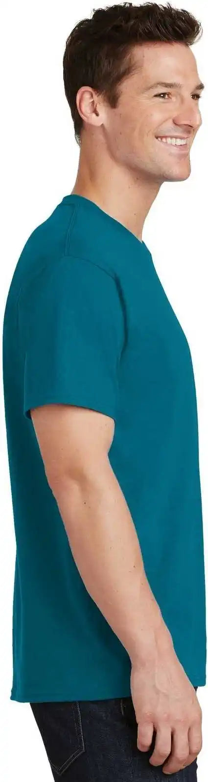 Port &amp; Company Pc54 Core Cotton Tee Teal
