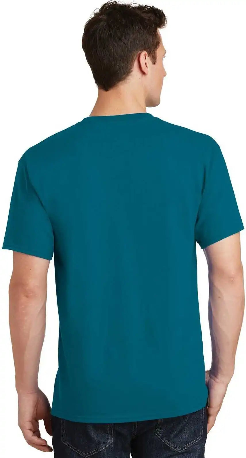 Port &amp; Company Pc54 Core Cotton Tee Teal