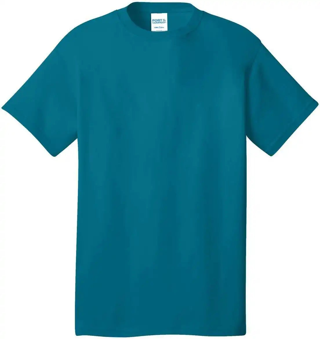 Port &amp; Company Pc54 Core Cotton Tee Teal