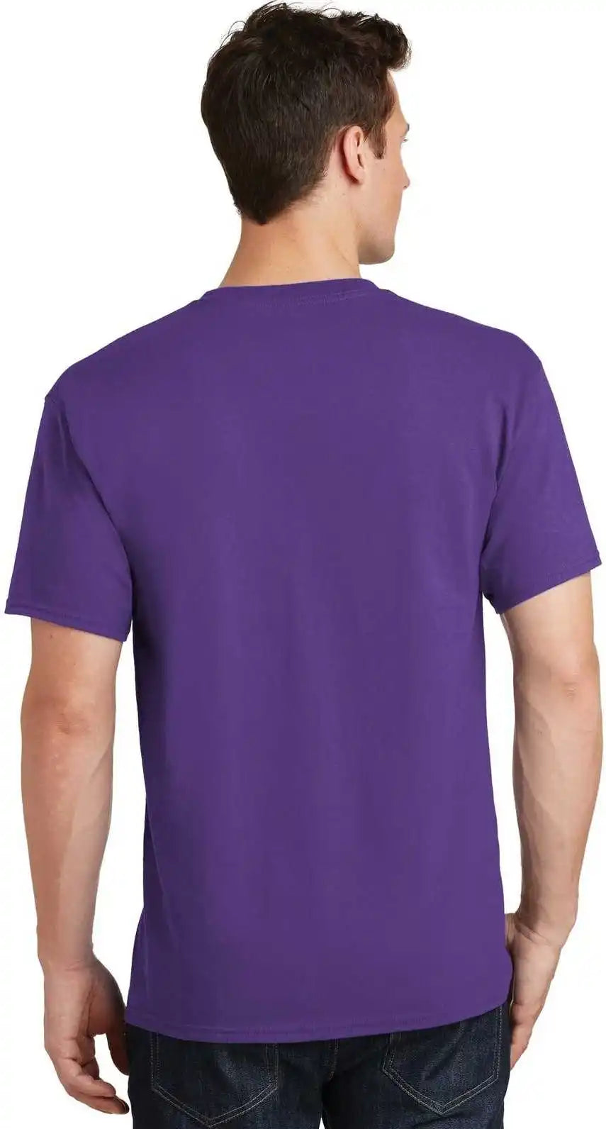 Port & Company Pc54 Core Cotton Tee Team Purple