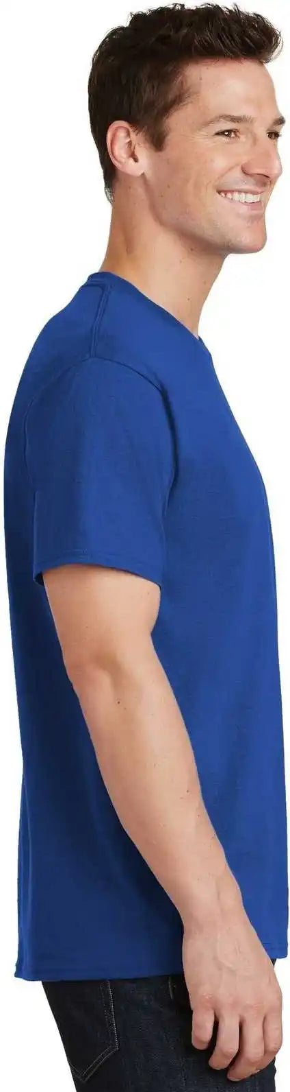 Port &amp; Company Pc54 Core Cotton Tee True Royal