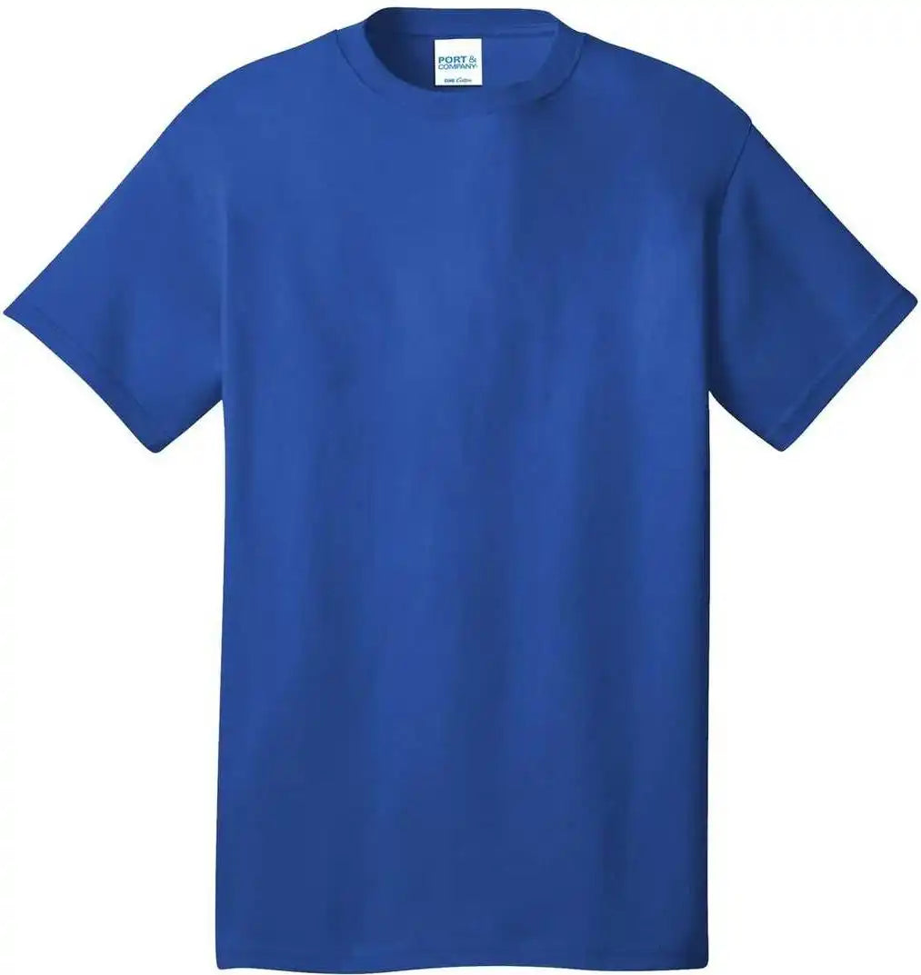Port &amp; Company Pc54 Core Cotton Tee True Royal