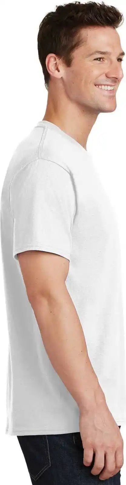 Port &amp; Company Pc54 Core Cotton Tee White