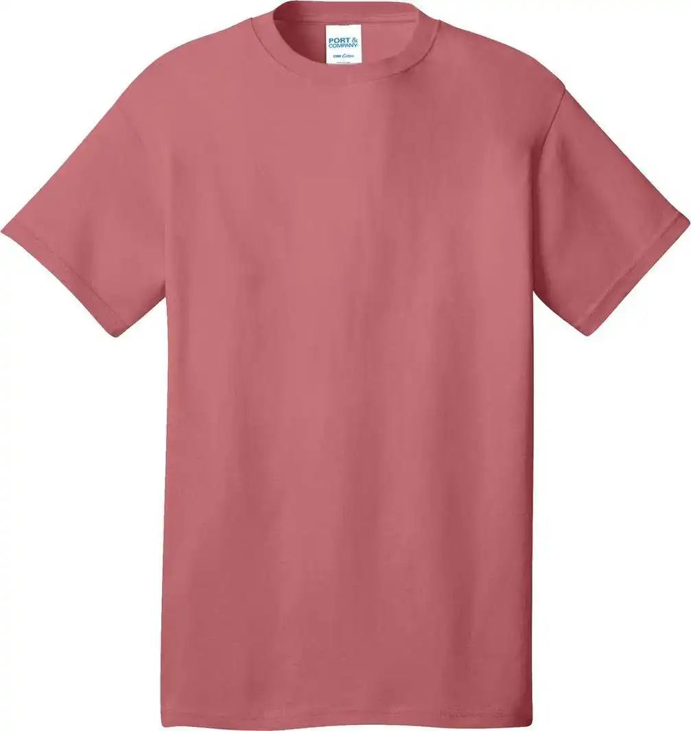 Port &amp; Company Pc54 Core Cotton Tee Zinnia