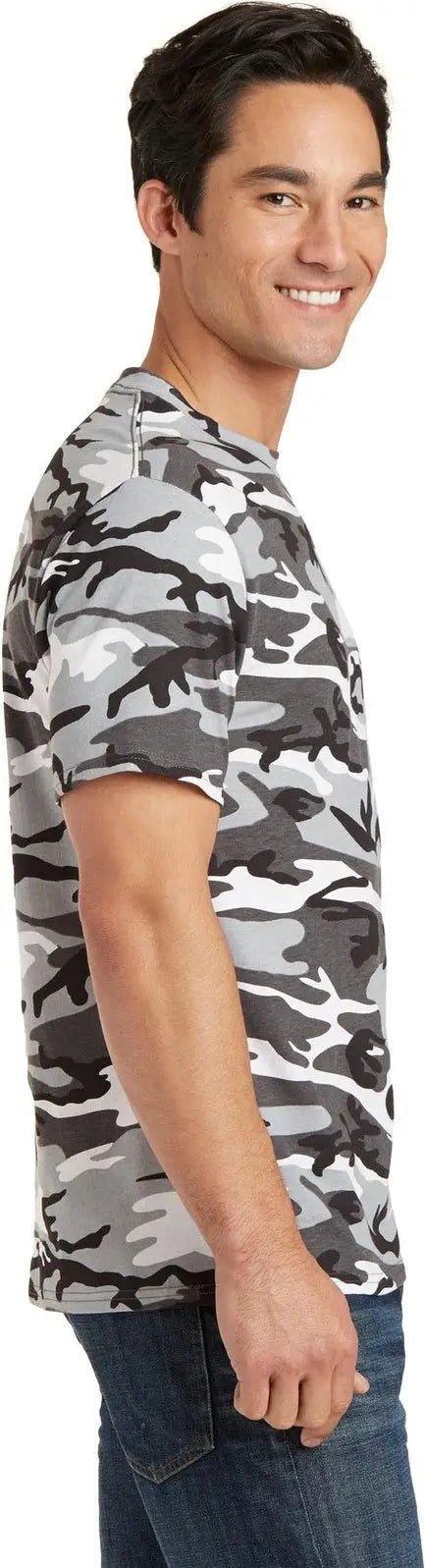 Port & Company Pc54c co Core Cotton Camo Tee - Winter