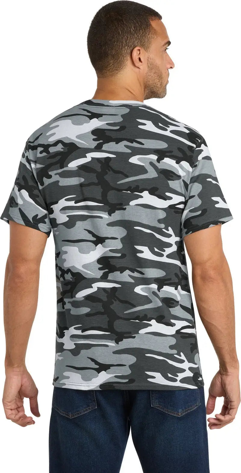 Port & Company Pc54c co Core Cotton Camo Tee - Winter