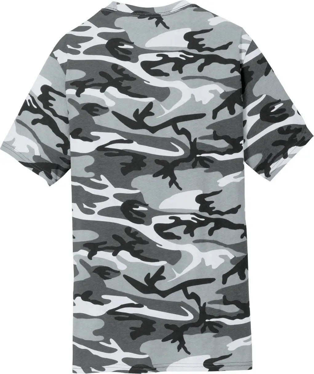Port & Company Pc54c co Core Cotton Camo Tee - Winter