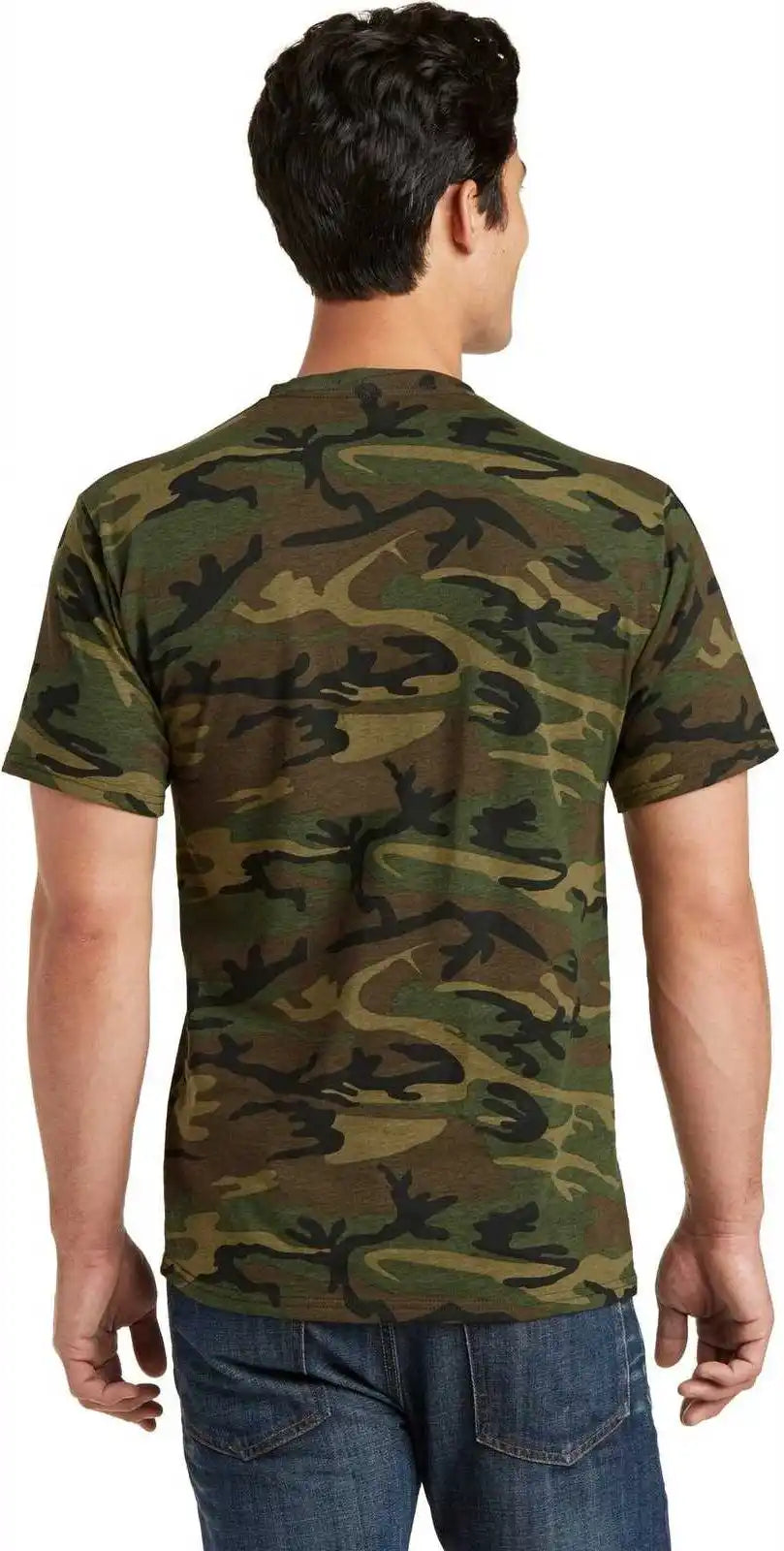 Port & Company Pc54c Core Cotton Camo Tee Military