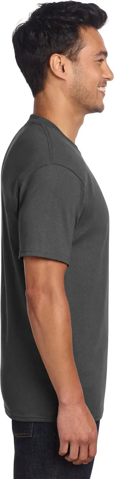 Port & Company Pc54dtg co Core Cotton Dtg Tee - Charcoal