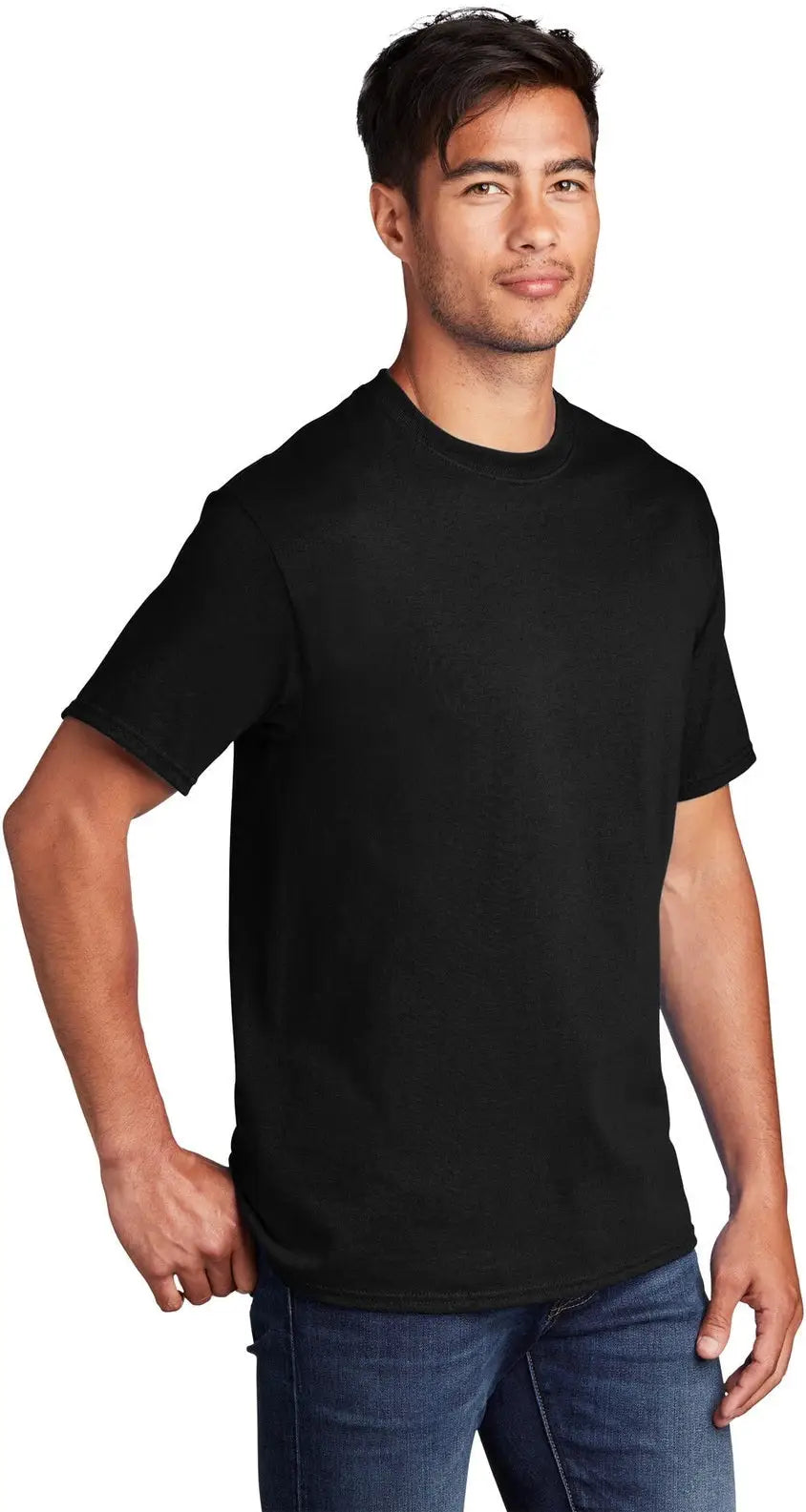Port & Company Pc54dtg co Core Cotton Dtg Tee - Jet Black