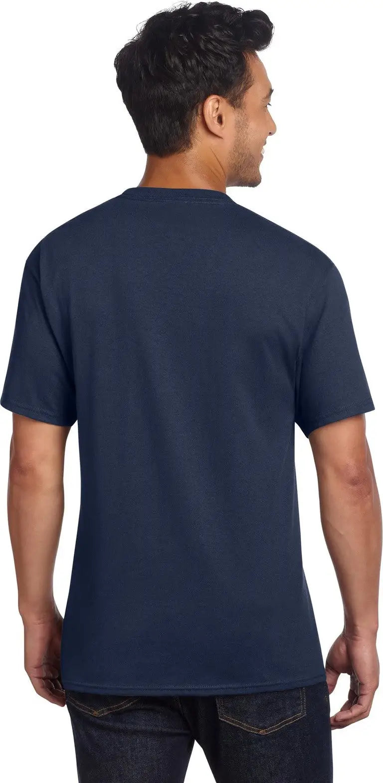 Port & Company Pc54dtg co Core Cotton Dtg Tee - Navy