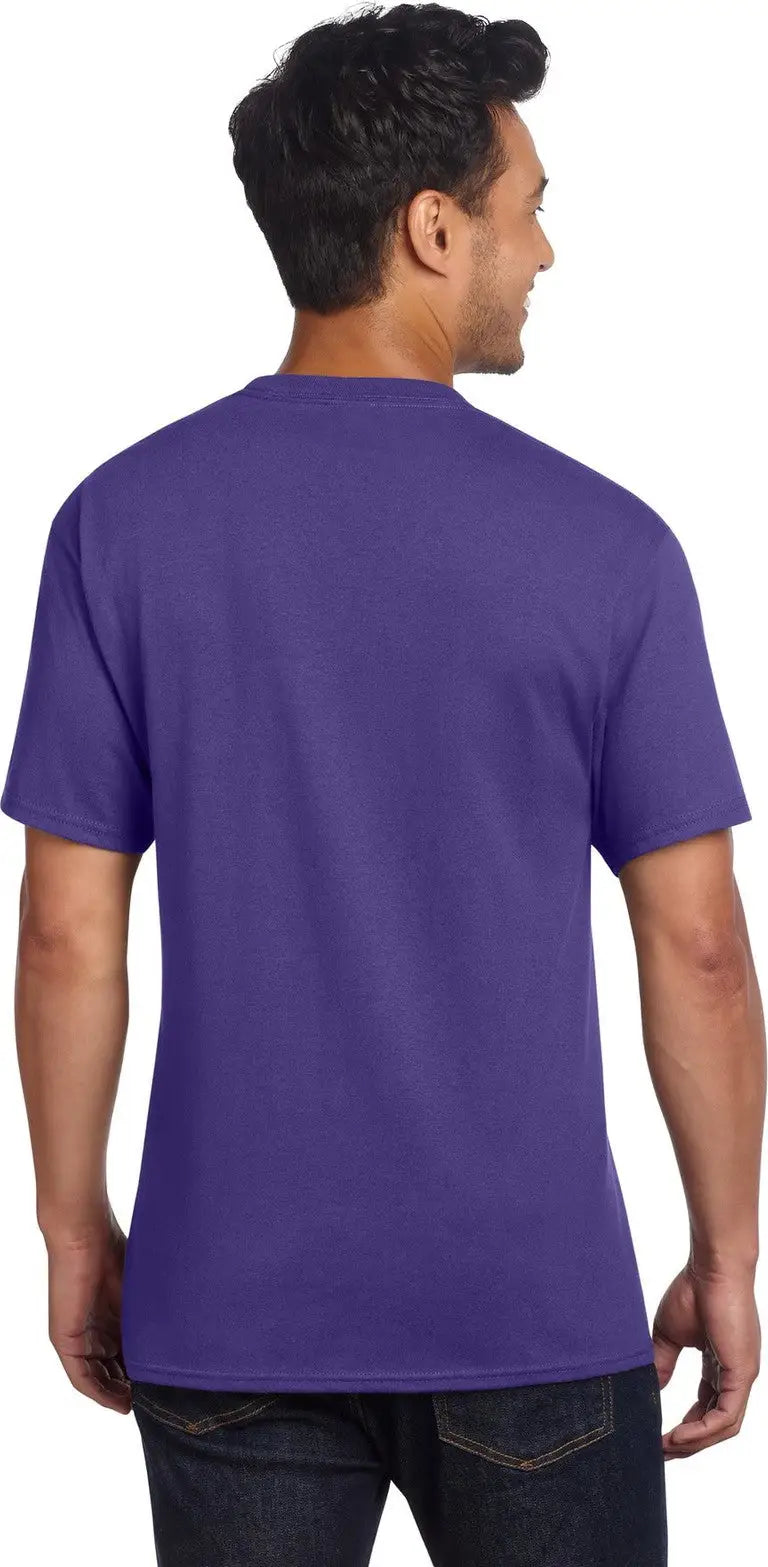 Port & Company Pc54dtg co Core Cotton Dtg Tee - Purple
