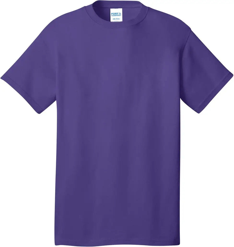 Port & Company Pc54dtg co Core Cotton Dtg Tee - Purple
