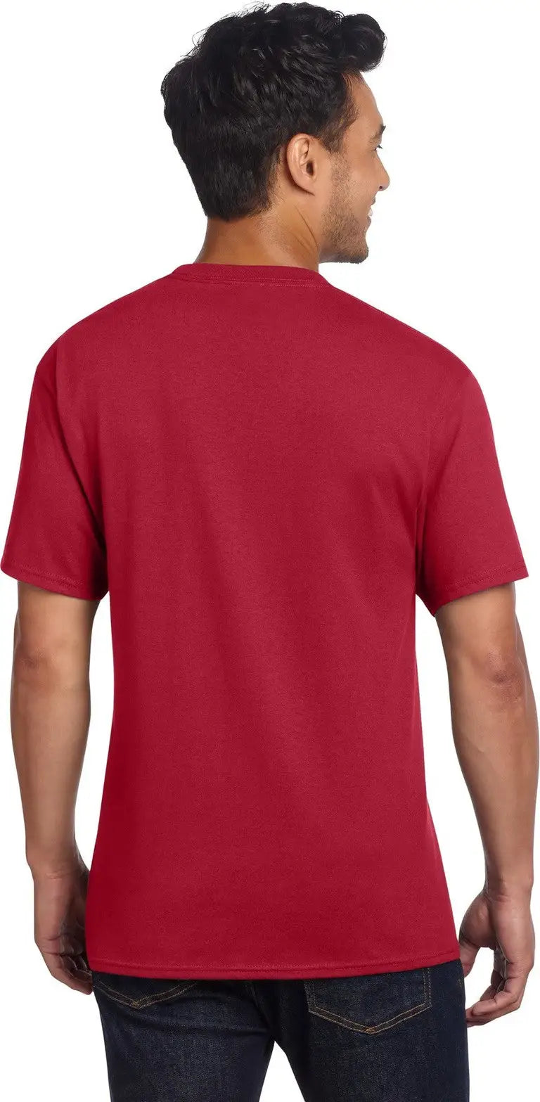 Port & Company Pc54dtg co Core Cotton Dtg Tee - Red