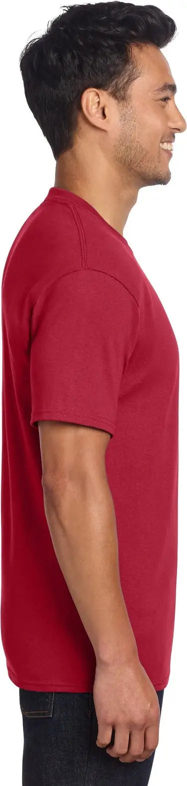 Port & Company Pc54dtg co Core Cotton Dtg Tee - Red