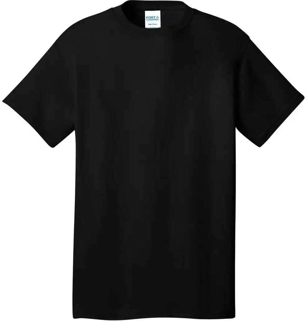 Port & Company Pc54dtg Core Cotton Dtg Tee Jet Black