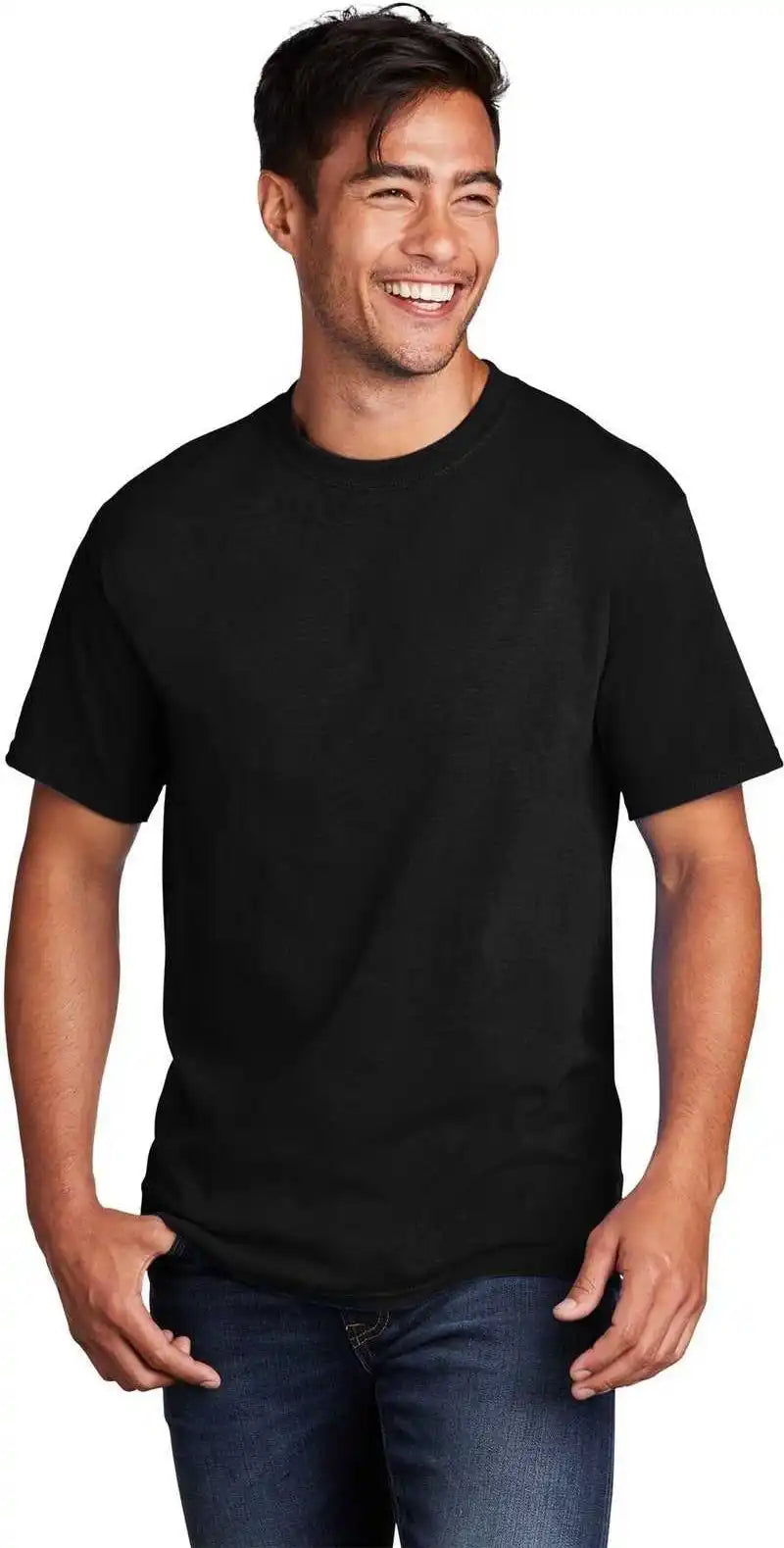 Port & Company Pc54dtg Core Cotton Dtg Tee Jet Black