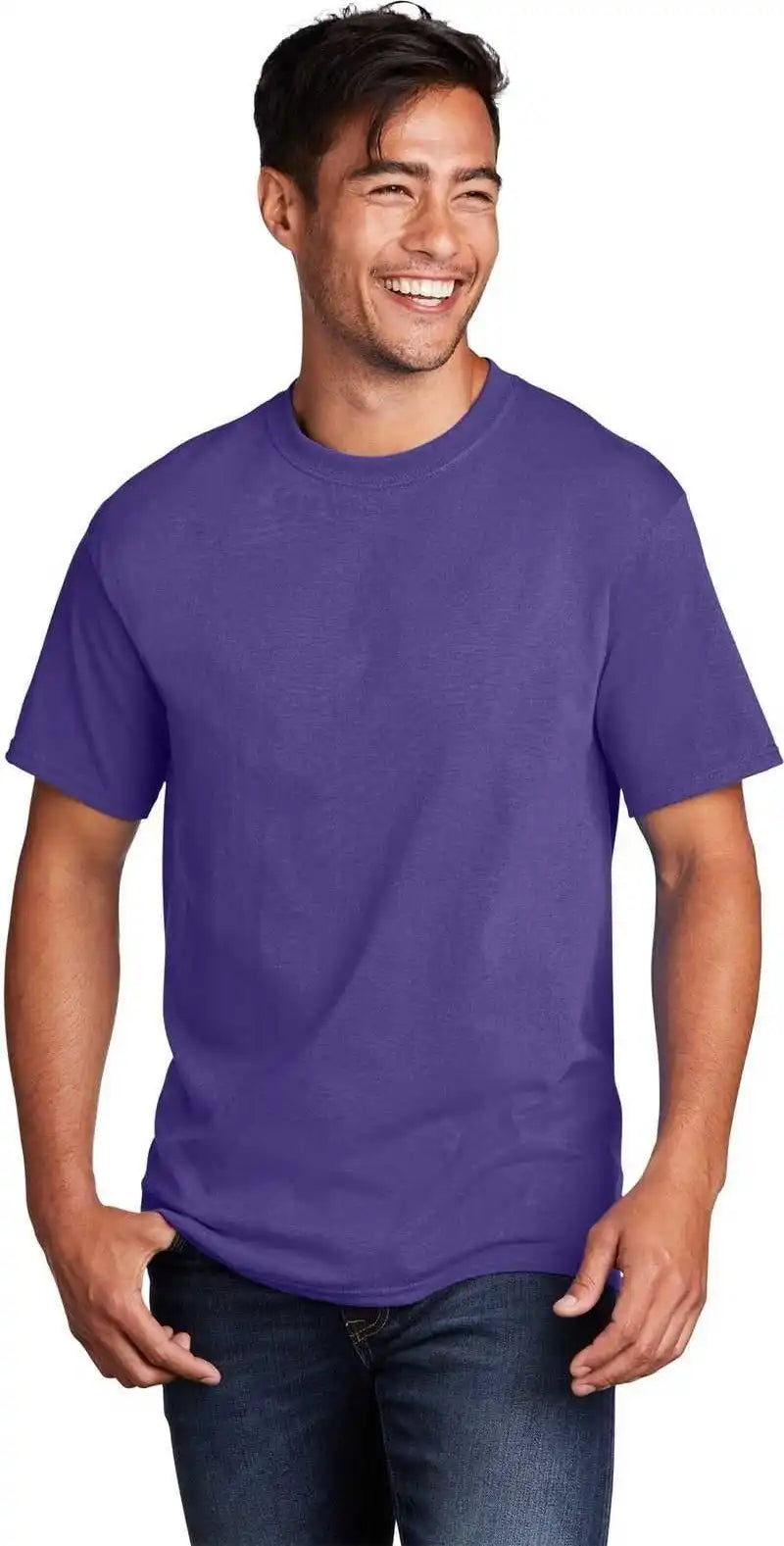 Port & Company Pc54dtg Core Cotton Dtg Tee Purple