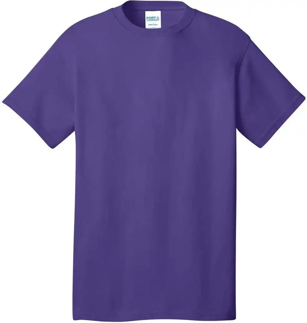 Port & Company Pc54dtg Core Cotton Dtg Tee Purple