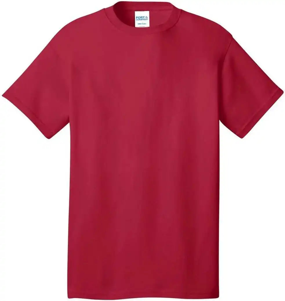 Port & Company Pc54dtg Core Cotton Dtg Tee Red