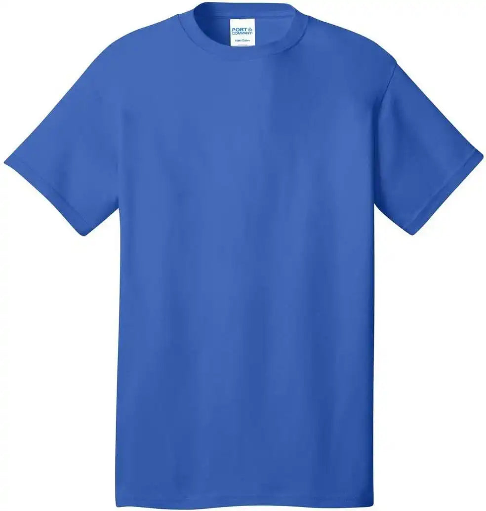 Port & Company Pc54dtg Core Cotton Dtg Tee Royal