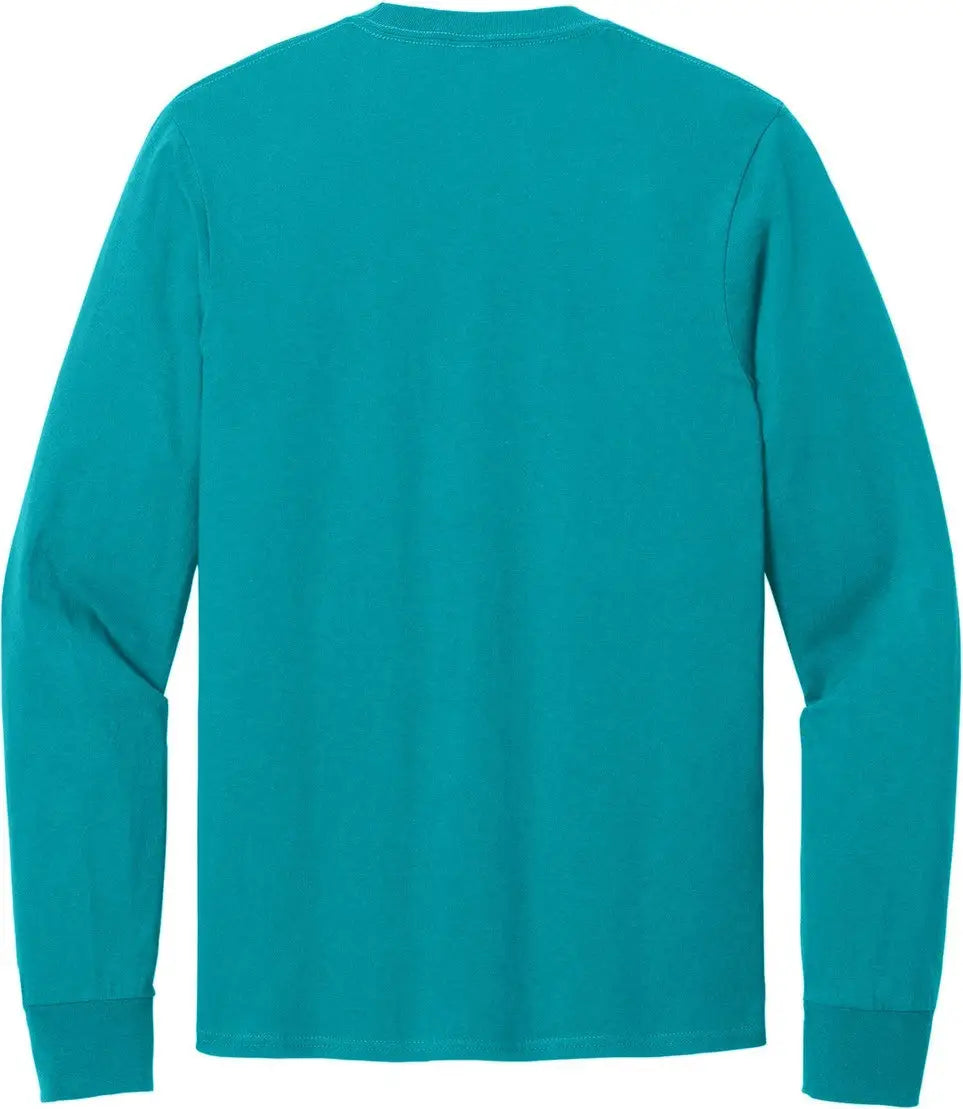 Port & Company Pc54ls co Long Sleeve Core Cotton Tee - Aquatic Blue