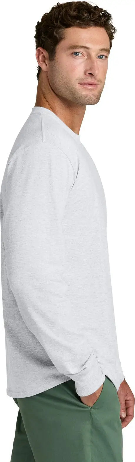 Port & Company Pc54ls co Long Sleeve Core Cotton Tee - Ash