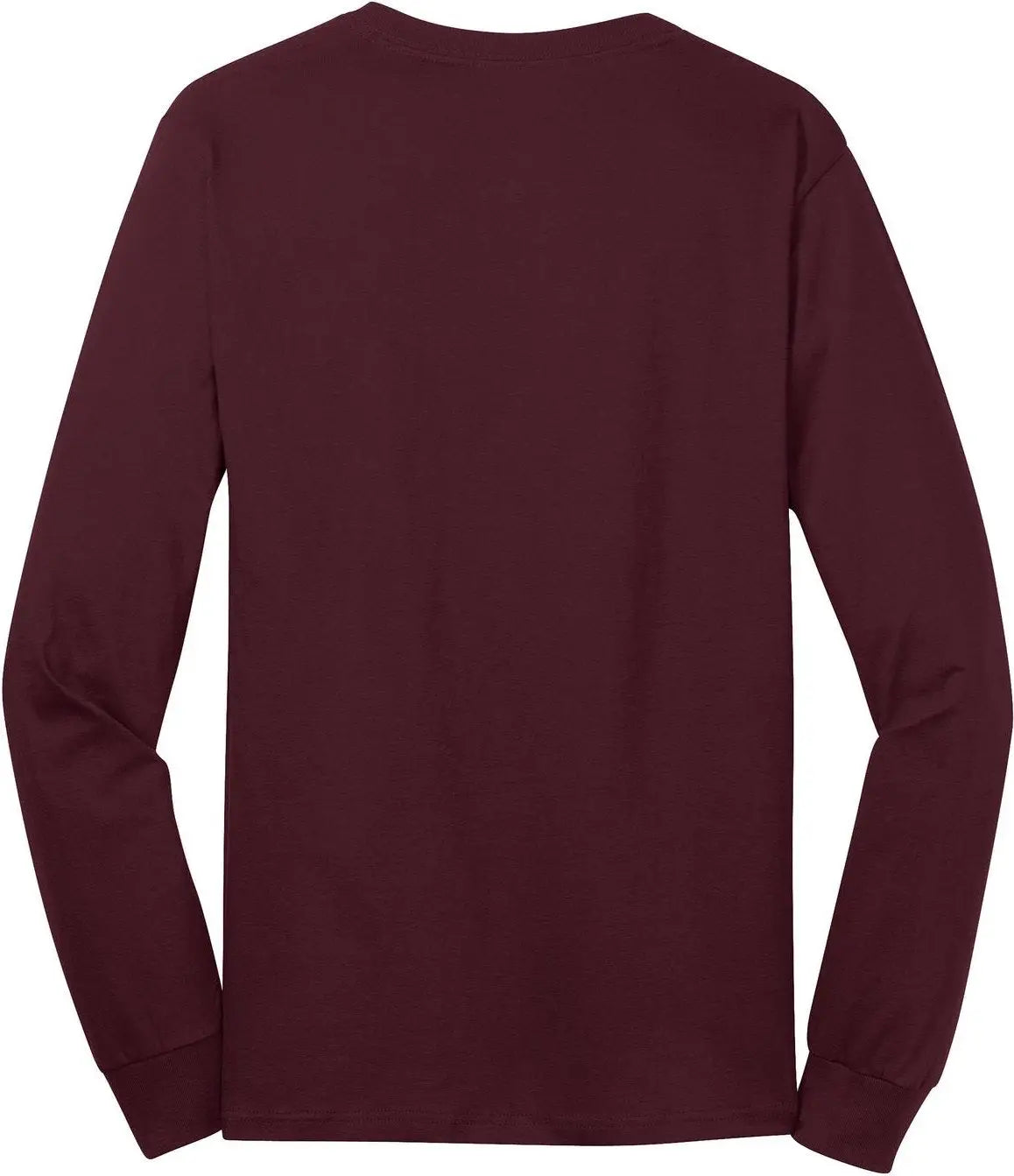 Port & Company Pc54ls co Long Sleeve Core Cotton Tee - Athletic Maroon