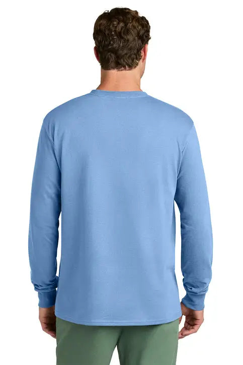 Port & Company Pc54ls co Long Sleeve Core Cotton Tee - Carolina Blue