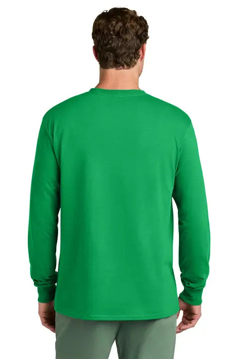 Port & Company Pc54ls co Long Sleeve Core Cotton Tee - Clover Green
