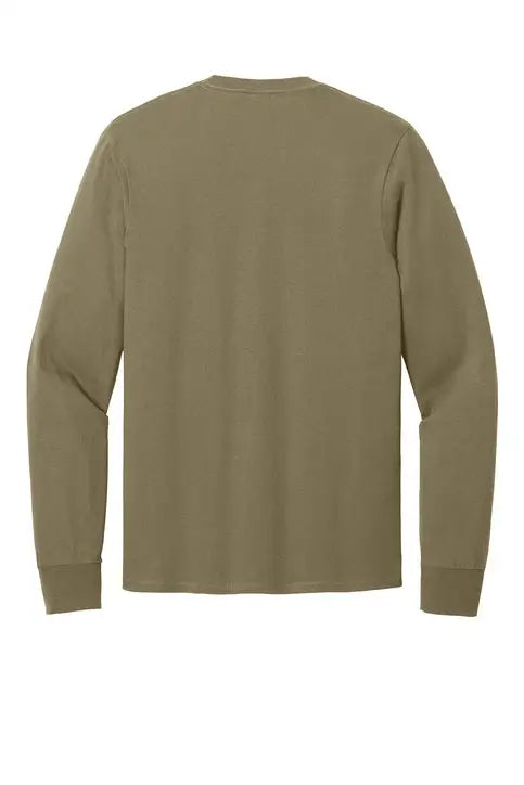 Port & Company Pc54ls co Long Sleeve Core Cotton Tee - Coyote Brown