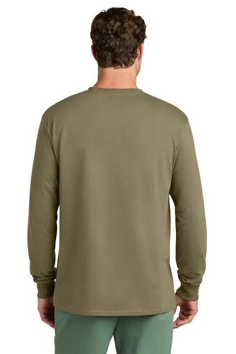 Port & Company Pc54ls co Long Sleeve Core Cotton Tee - Coyote Brown