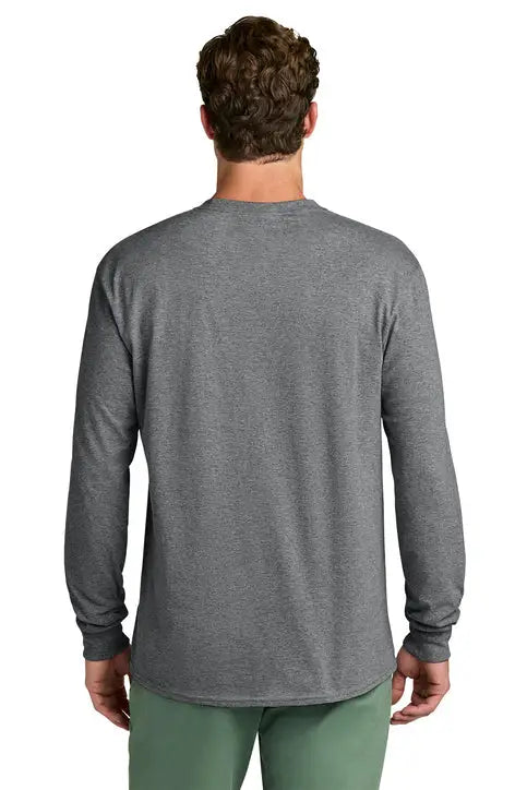 Port & Company Pc54ls co Long Sleeve Core Cotton Tee - Graphite Heather