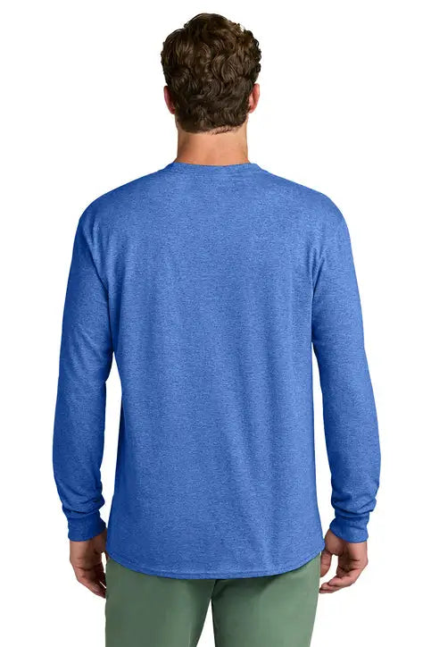 Port & Company Pc54ls co Long Sleeve Core Cotton Tee - Heather Royal