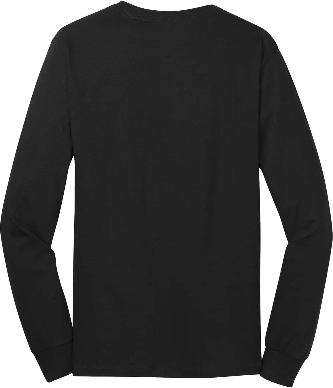 Port & Company Pc54ls co Long Sleeve Core Cotton Tee - Jet Black - Adult s