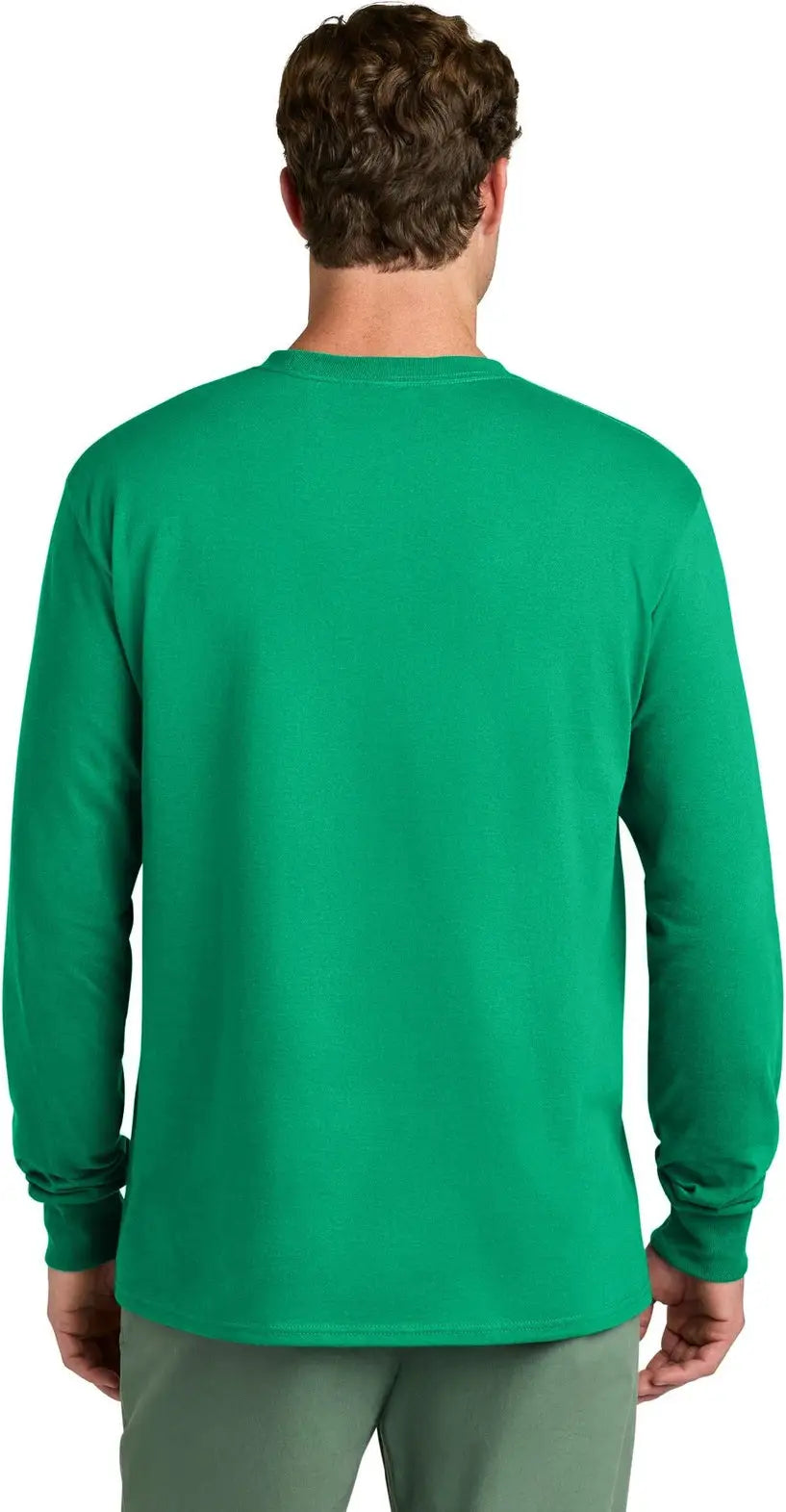 Port & Company Pc54ls co Long Sleeve Core Cotton Tee - Kelly