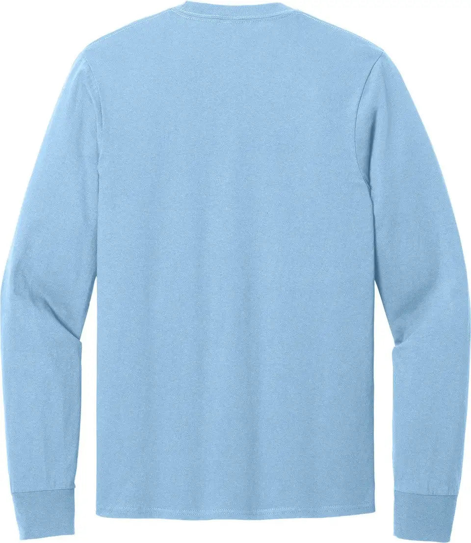 Port & Company Pc54ls co Long Sleeve Core Cotton Tee - Light Blue