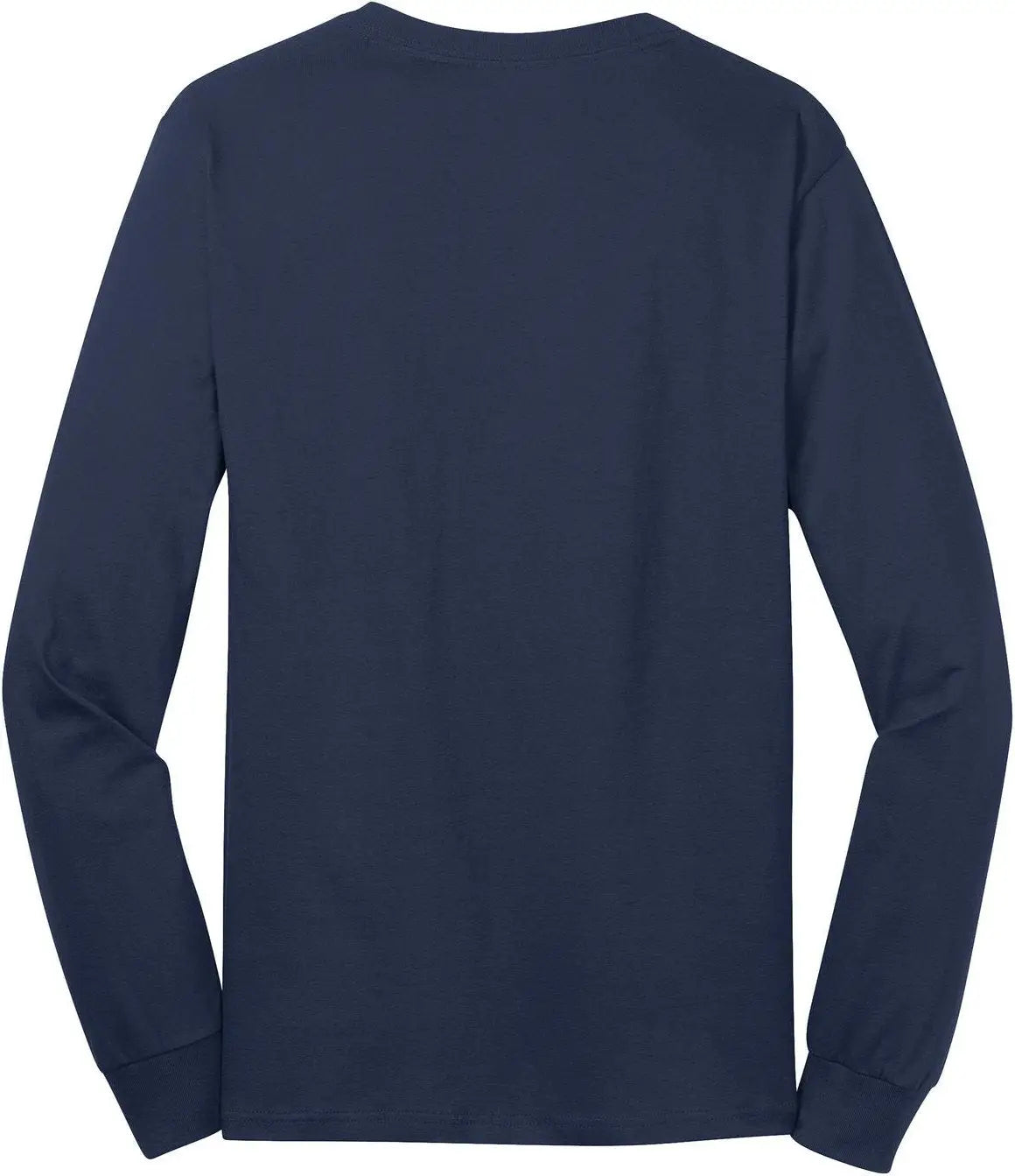 Port & Company Pc54ls co Long Sleeve Core Cotton Tee - Navy - Adult s