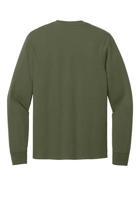 Port & Company Pc54ls co Long Sleeve Core Cotton Tee - Olive Drab Green