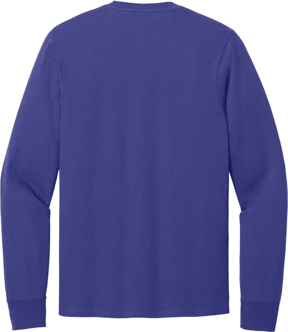 Port & Company Pc54ls co Long Sleeve Core Cotton Tee - Purple