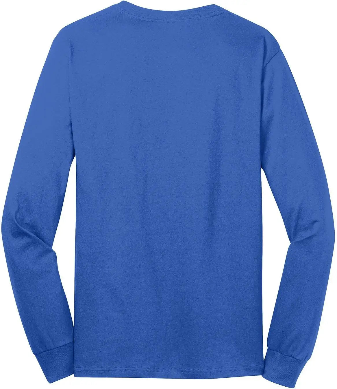 Port & Company Pc54ls co Long Sleeve Core Cotton Tee - Royal - Adult s