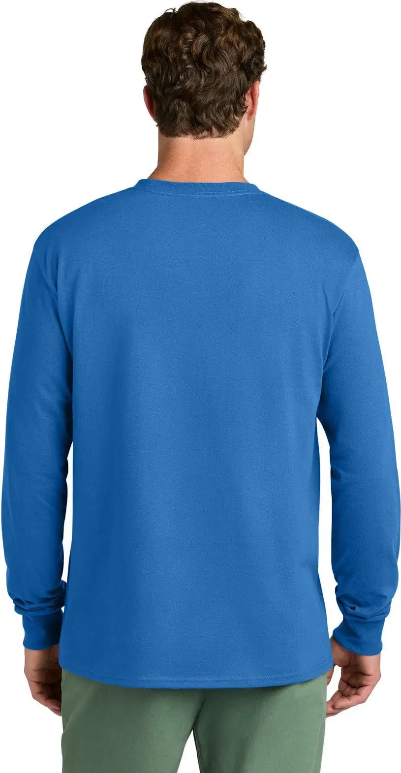 Port & Company Pc54ls co Long Sleeve Core Cotton Tee - Royal