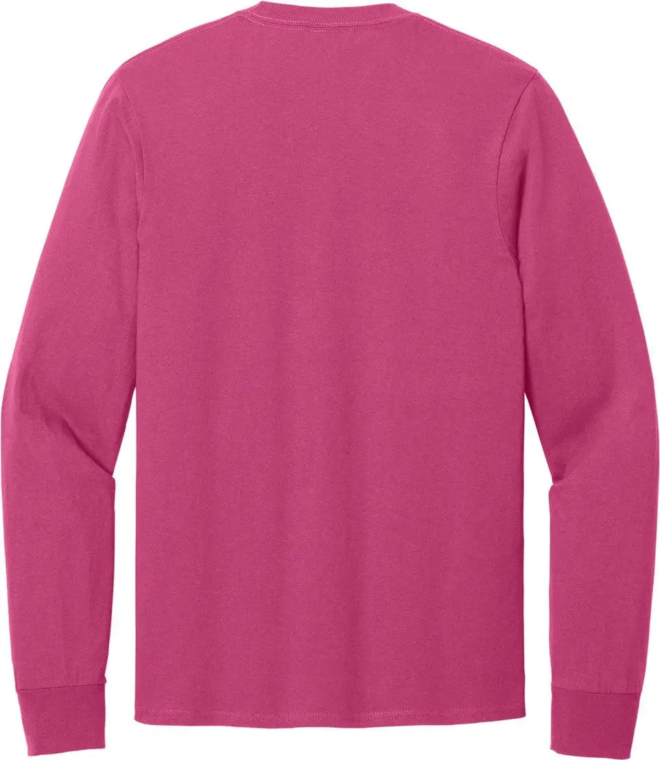 Port & Company Pc54ls co Long Sleeve Core Cotton Tee - Sangria