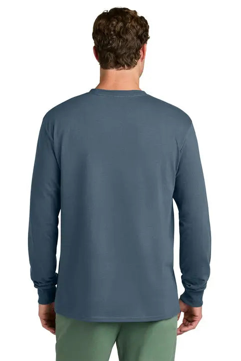 Port & Company Pc54ls co Long Sleeve Core Cotton Tee - Steel Blue