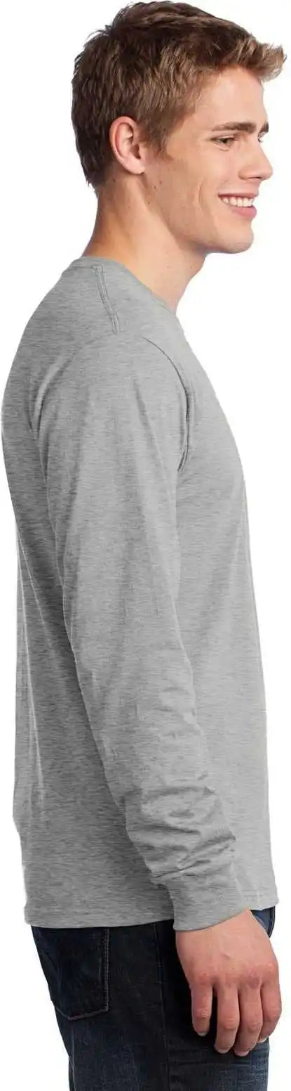 Port & Company Pc54ls Long Sleeve Core Cotton Tee Athletic Heather