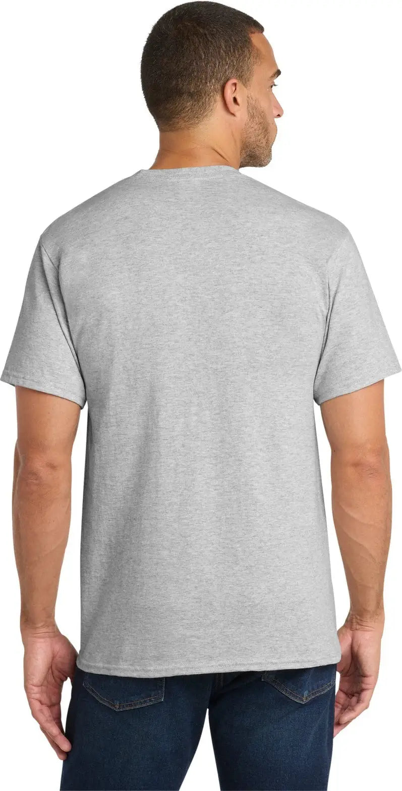 Port & Company Pc54p co Core Cotton Pocket Tee - Ash