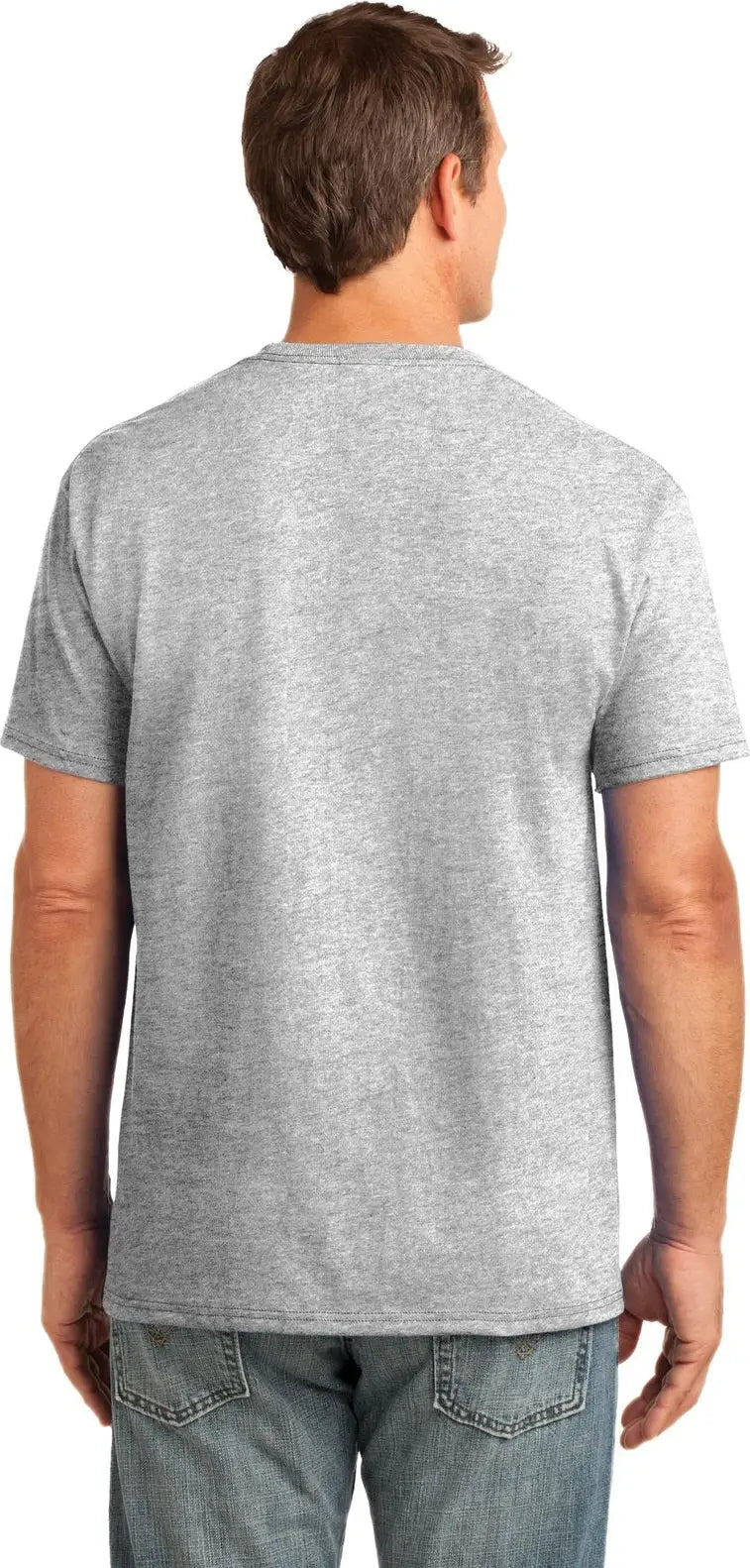 Port & Company Pc54p co Core Cotton Pocket Tee - Ash