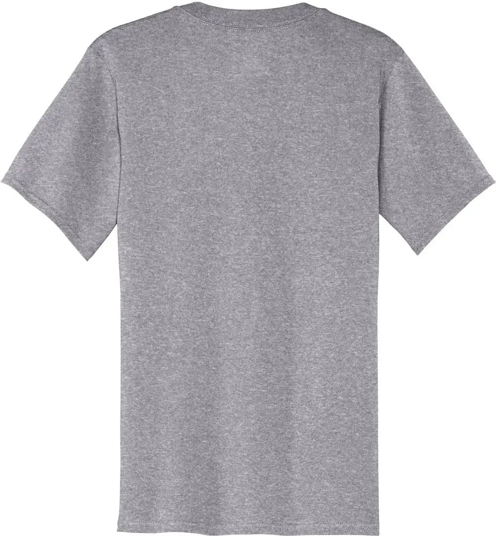 Port & Company Pc54p co Core Cotton Pocket Tee - Athletic Heather - Adult s