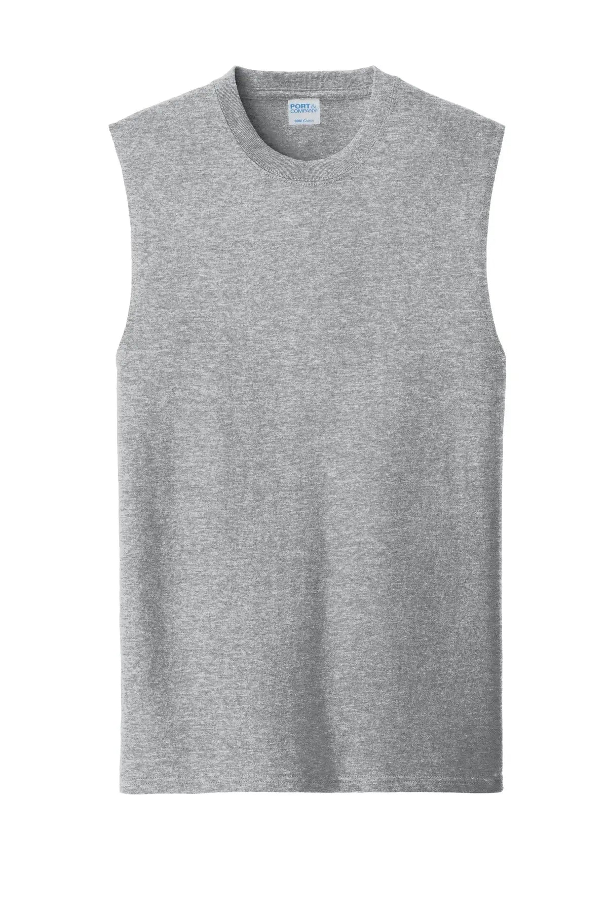 Port & Company Pc54sl co Core Cotton Sleeveless Tee - Athletic Heather